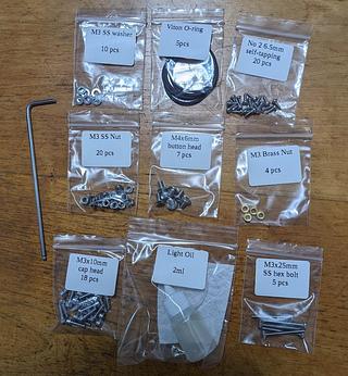 OpenFlexure Microscope Bag of Bits