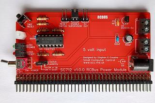 SC712 RCBus-80pin Power supply module Kit