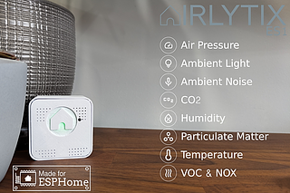 Airlytix ES1 - ESPHome Smart Air Quality Sensor