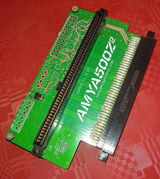 AMYA500Z2 Amiga 500 Zorro 2 II Side Expansion Card