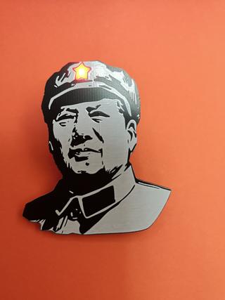 Mao Tse Tung Electronic Badge