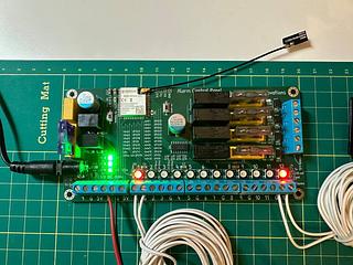 ESP32 Alarm Panel Control Board with 12 Zones