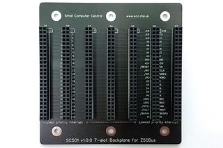 SC501 7-slot Backplane Kit for Z50Bus