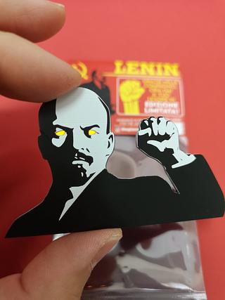 Lenin Electronic Badge