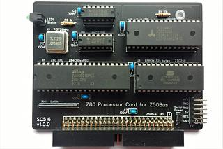 SC516 Z80 Processor Card Kit for Z50Bus