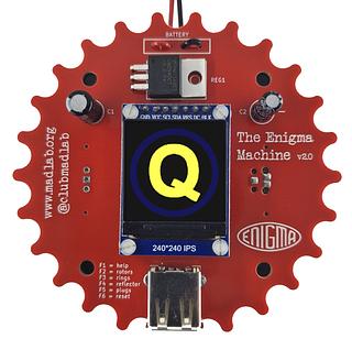 The Enigma Machine soldering kit