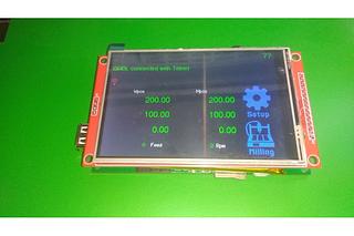 4.0" touch screen Universal GRBL CNC Pendant