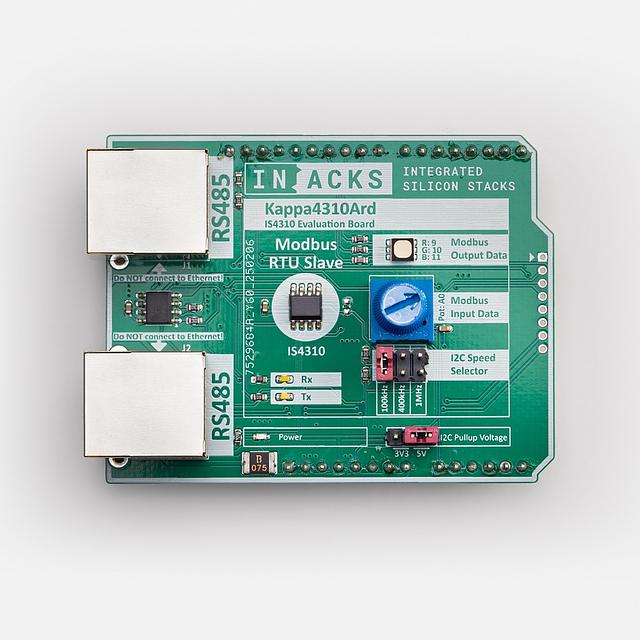 Main product image for IS4310 Evaluation Board: Modbus RS485 Slave