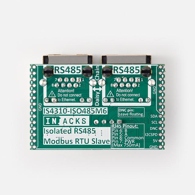 Product image 4 for I2C Modbus RS485 ISOLATED (IS4310)