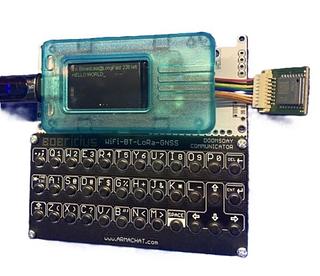 MeshSenger - Meshtastic Keyboard for Heltec T114