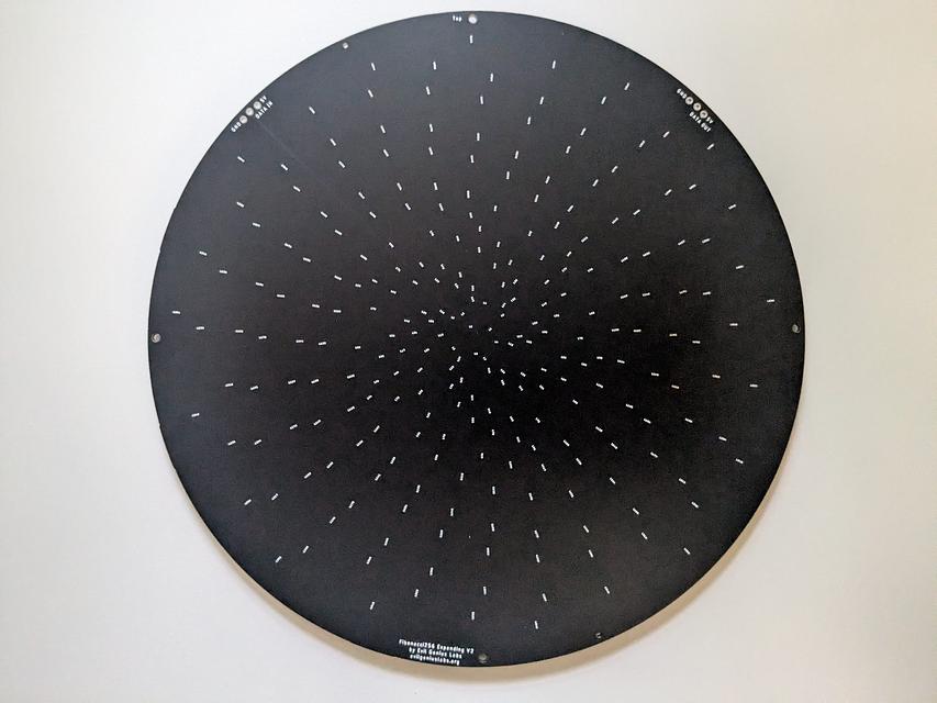 Product image 8 for Fibonacci256 Expanding - 166mm disc w 256 RGB LEDs