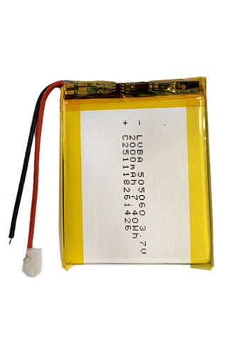 2000 mA lithium battery for BlueStim