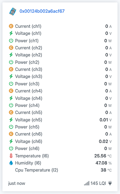 Product image 7 for ZigDC - Zigbee 6ch DC power meter
