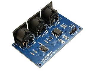MIDI Serial Interface (with Thru & LED indicators)