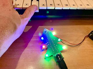 MIDI Christmas Tree RGB Lights Kit