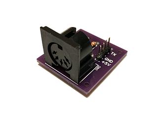 MIDI Serial Interface (Arduino TX MIDI OUT)