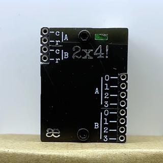2x4! Dual 4-bit counter [µ-module]