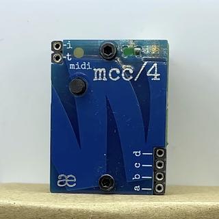 mcc/4 MIDI Controller Module [µ-module]