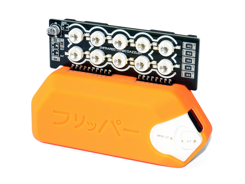 Main product image for Flipper Zero Infrared TURBO Dazzler Blaster 940nm 