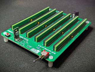 6 Slot Green RCBus Backplane