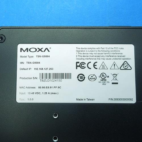 Product image 2 for MOXA TSN-G5004 Industrial Ethernet Switch