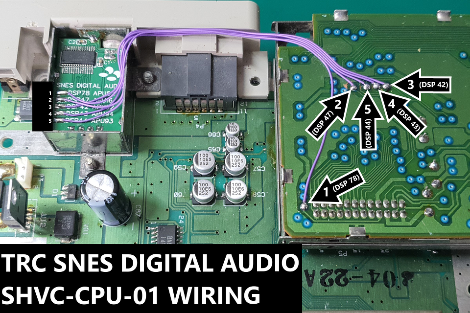 Product image 4 for Super Nintendo Digital Audio Output Mod