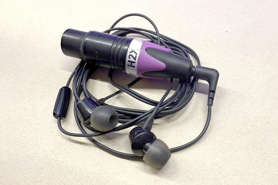 Product image 2 for H2X Comms Headset Adapter - XLR-4F to 3.5mm