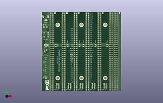 PCB CA80 backplane. (1 PCB)