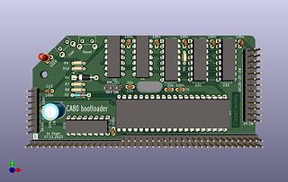 PCB CA80 boot. (2 PCBs) RCbus module.