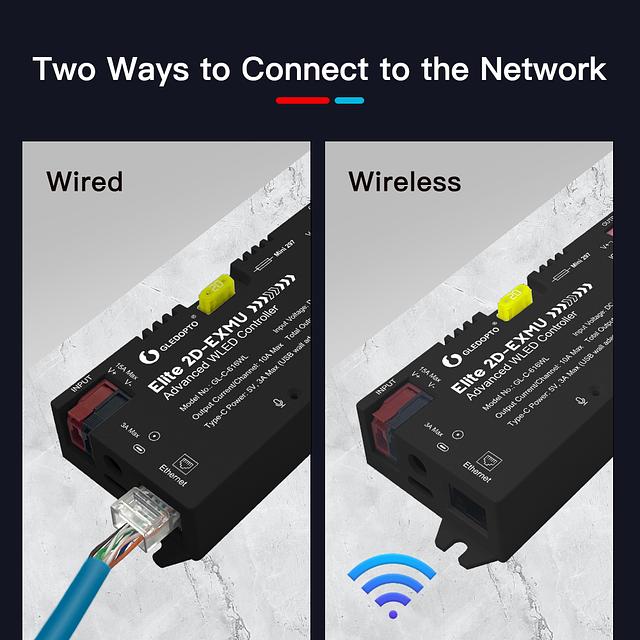 Product image 6 for GL-C-616WL ESP32 Ethernet WLED Controller