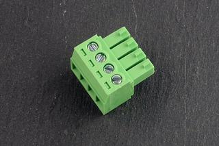 3.5mm Pluggable terminal block, 4 pin, Female