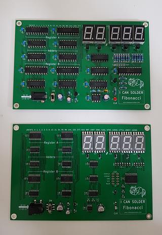 I Can Solder: Fibonacci Counter