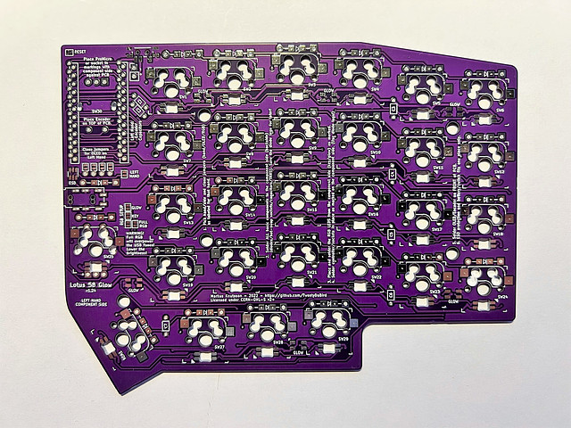 Lotus 58 - TRRS Link (Pair) by Tweety's Wild Thinking