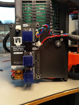 Prusa MK2/2.5/S Silent Driver Upgrade Board