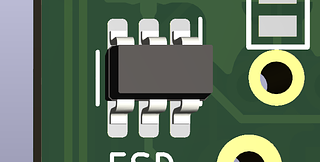 SRV05-4 ESD Protection Circuit